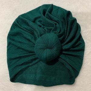Top Knots co emerald green turban